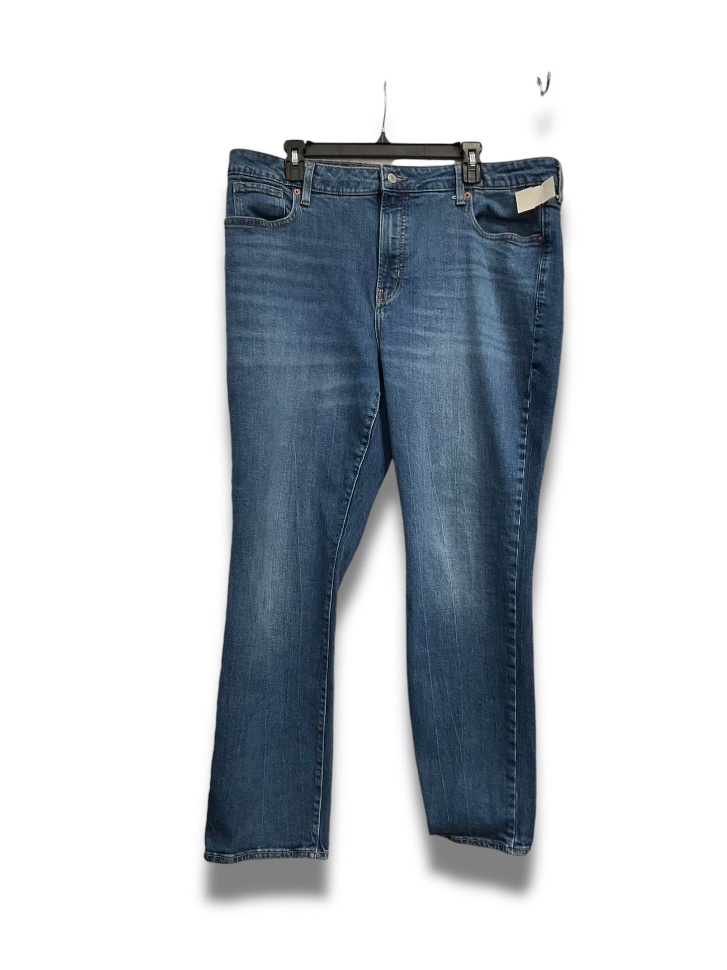 Jeans Straight By Old Navy In Blue, Size: 18