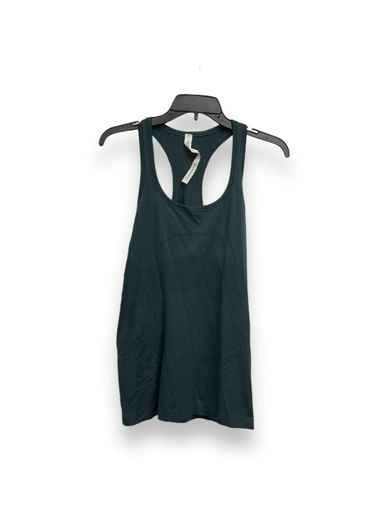 Athletic Tank Top By Lululemon In Teal, Size: 10