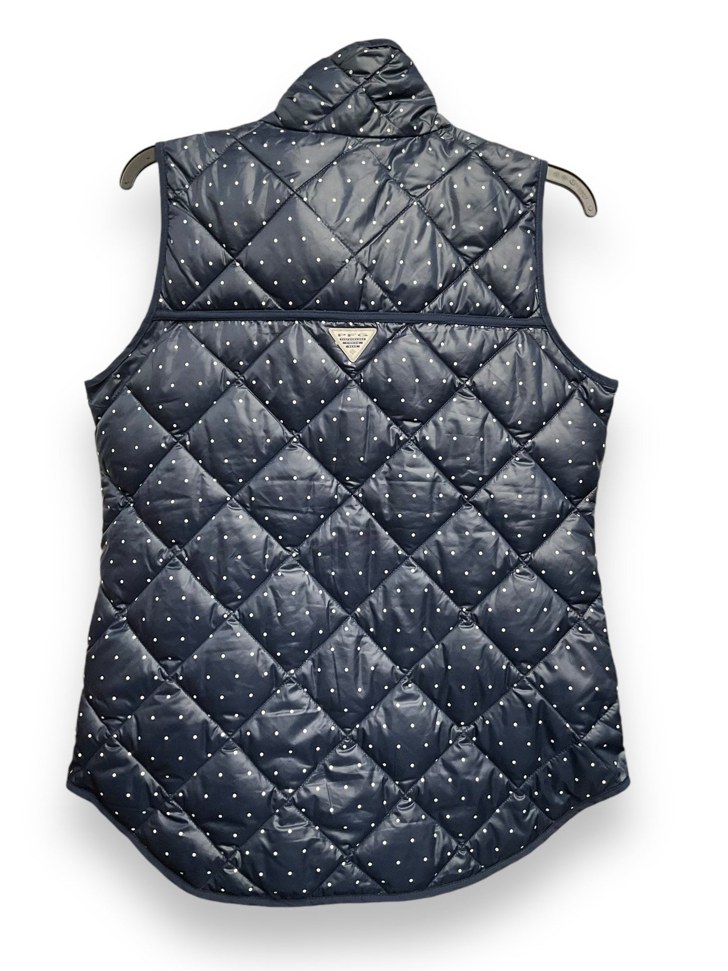 Vest Puffer & Quilted By Columbia In Polkadot Pattern, Size: S