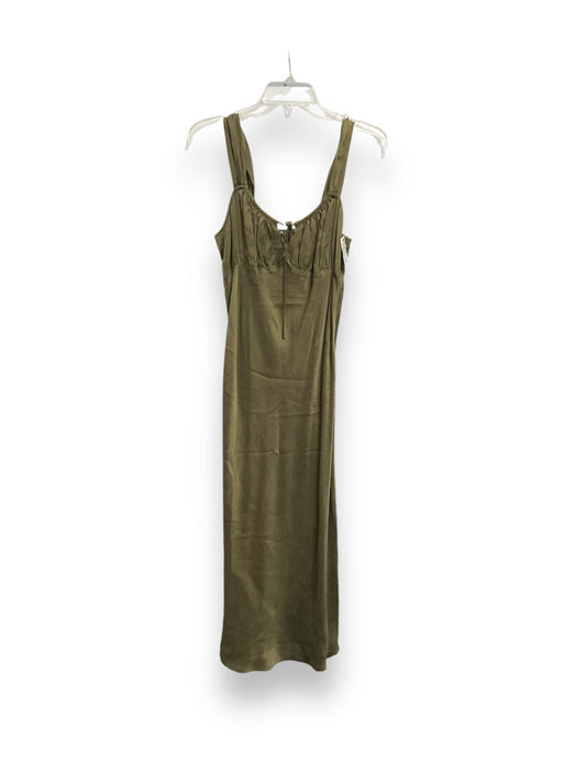 Dress Casual Midi By Madewell In Green, Size: S