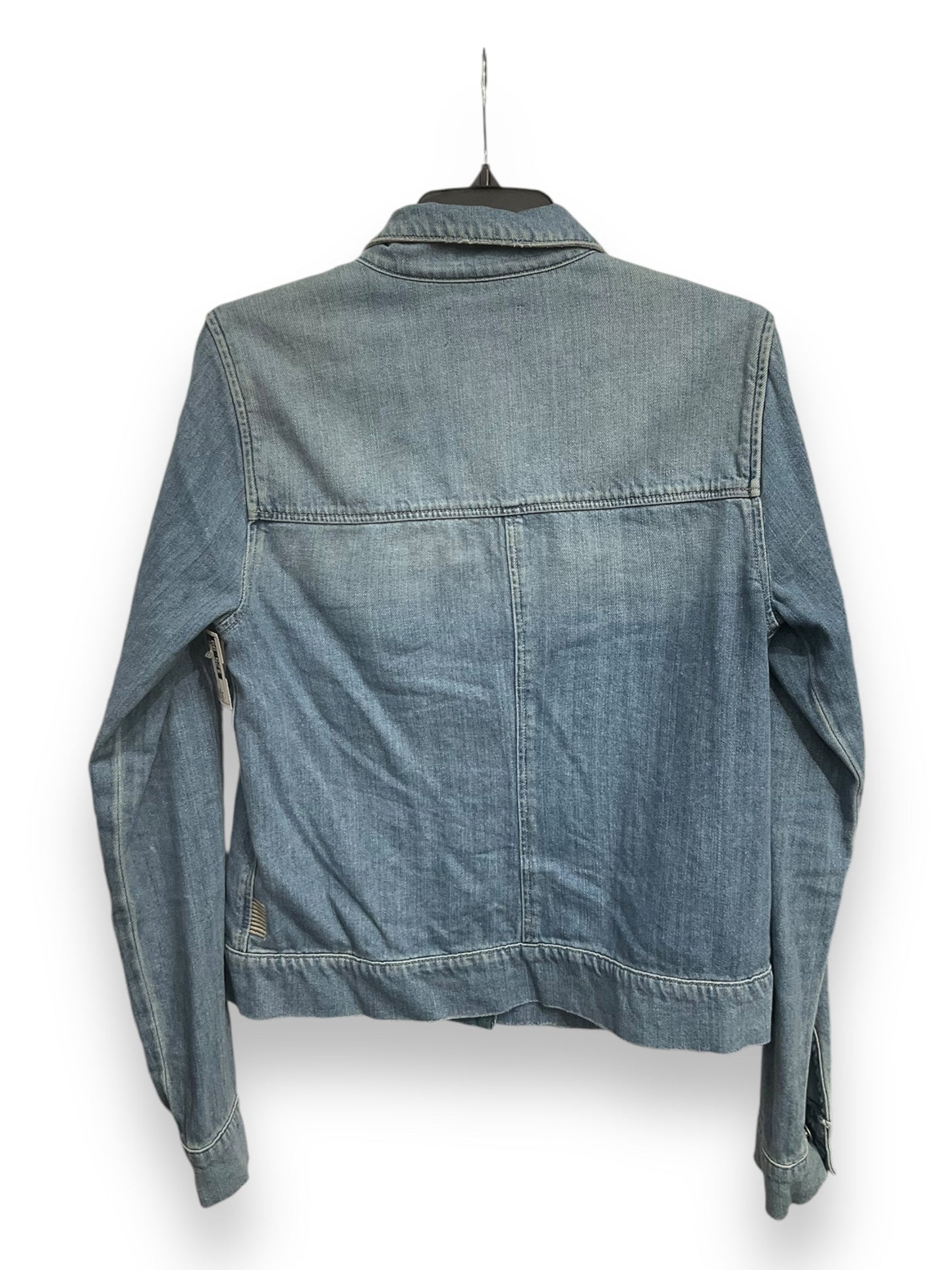 Jacket Denim By Paige In Blue, Size: M