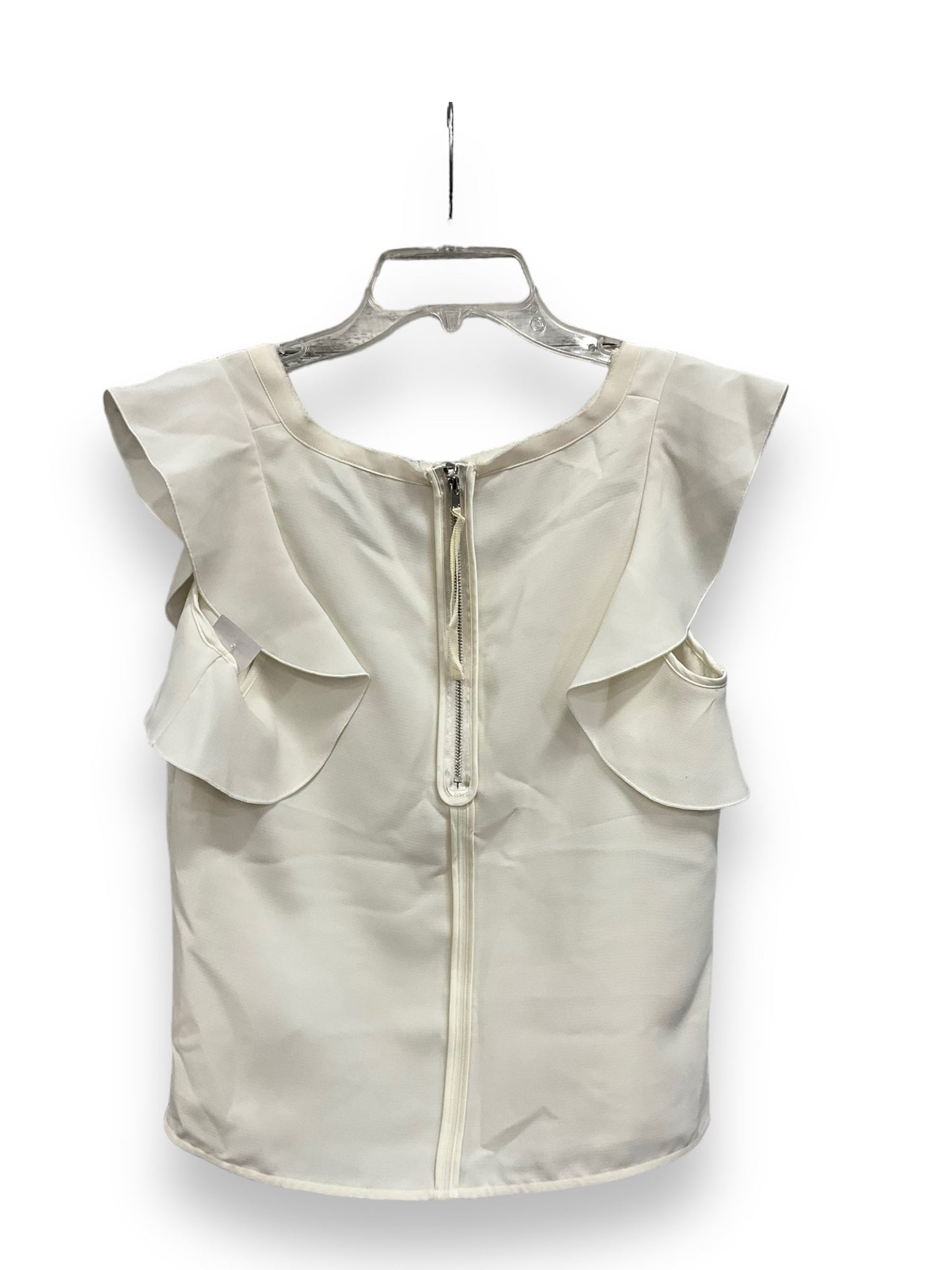 Cream Blouse Sleeveless Elizabeth And James, Size L