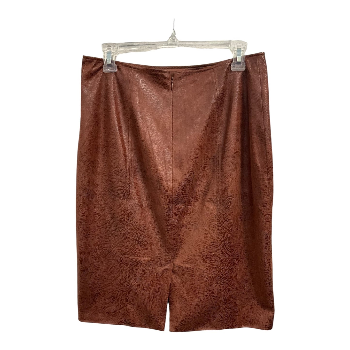 Skirt Midi By Chicos In Brown, Size: S