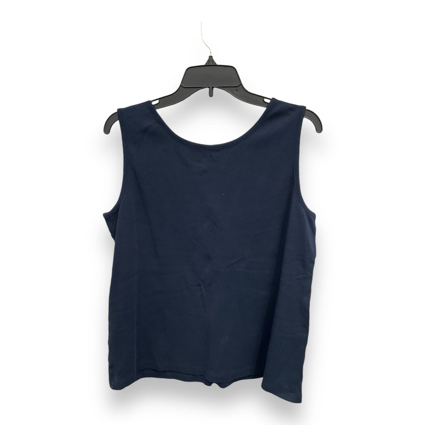 Tank Top By Lands End In Navy, Size: L