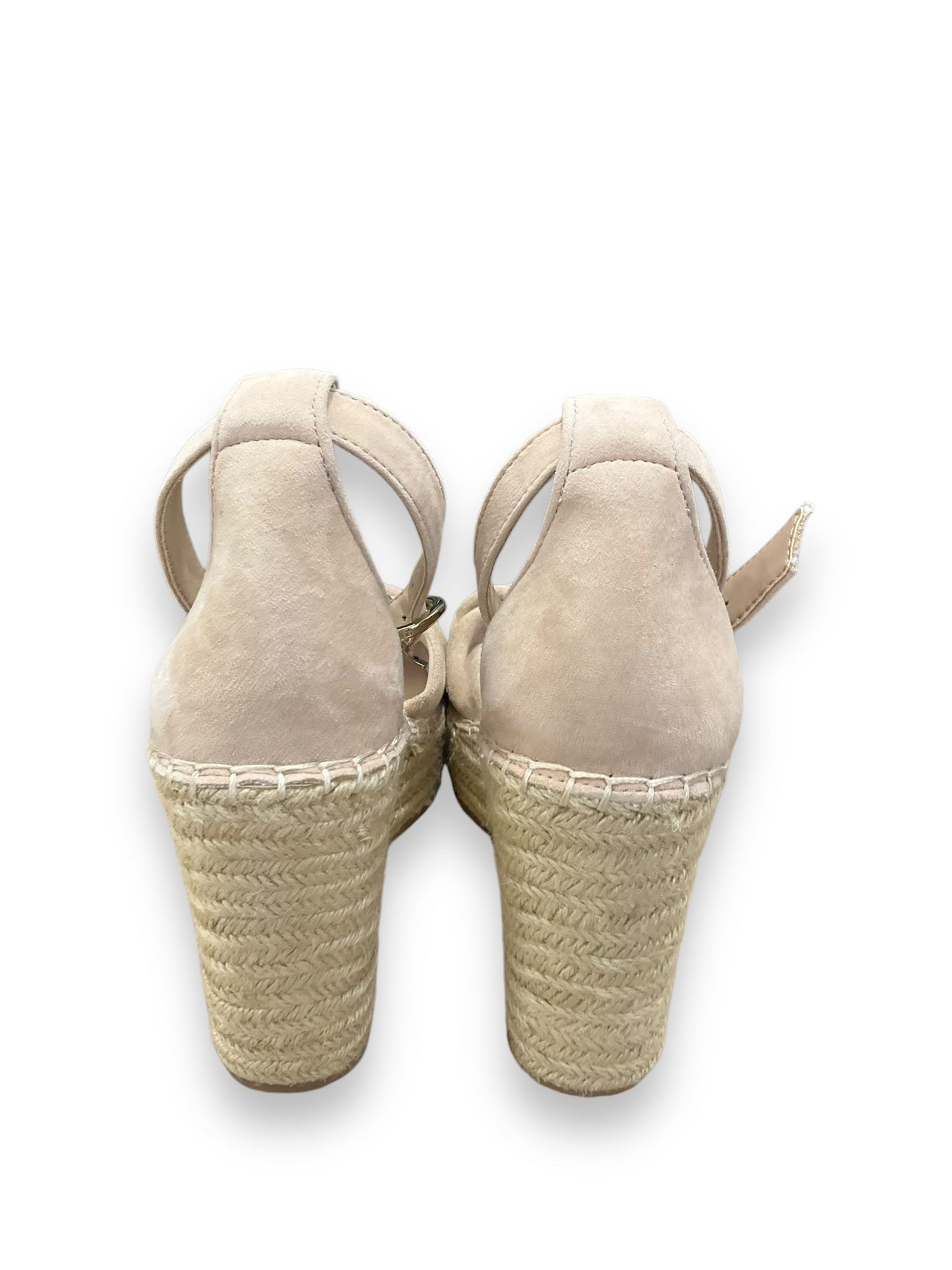 Shoes Heels Wedge By J. Crew In Cream, Size: 9