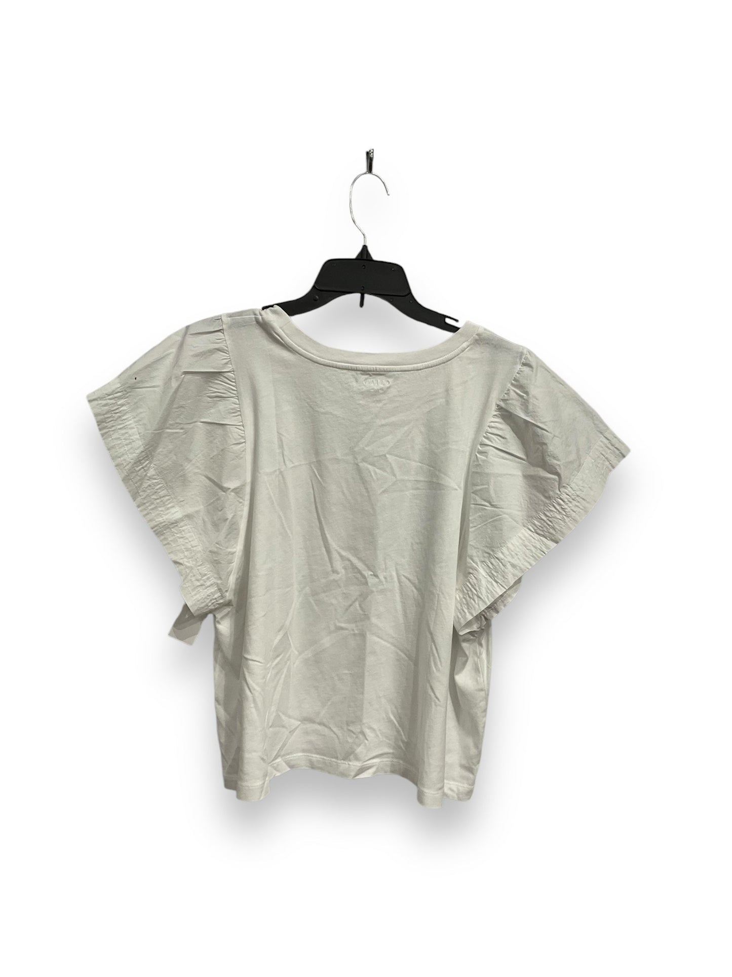 Top Short Sleeve Basic By Old Navy In White, Size: Xl