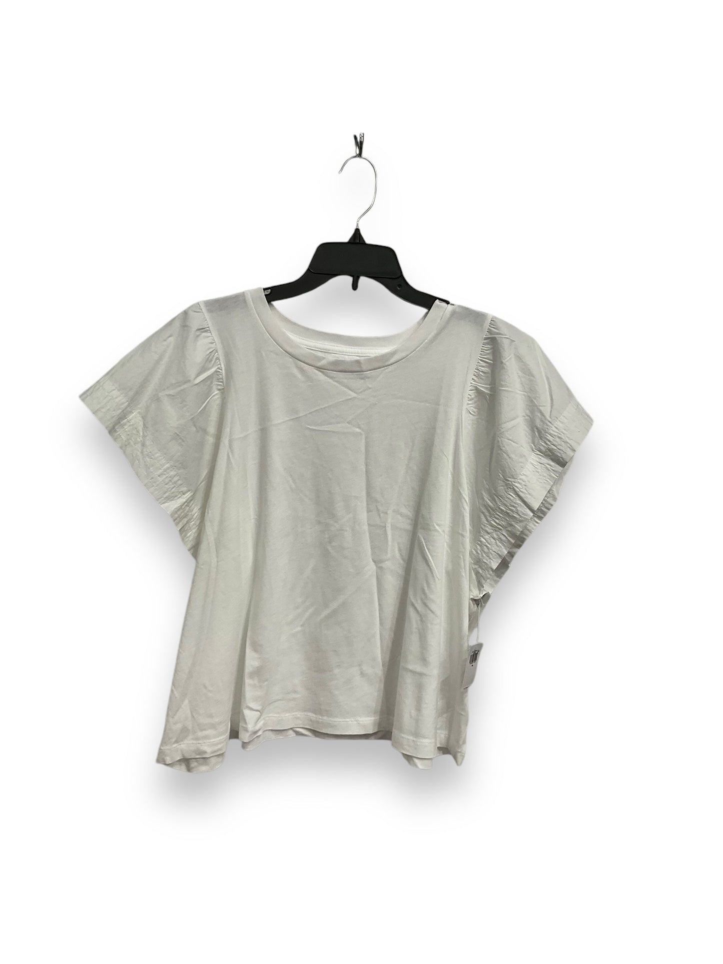 Top Short Sleeve Basic By Old Navy In White, Size: Xl