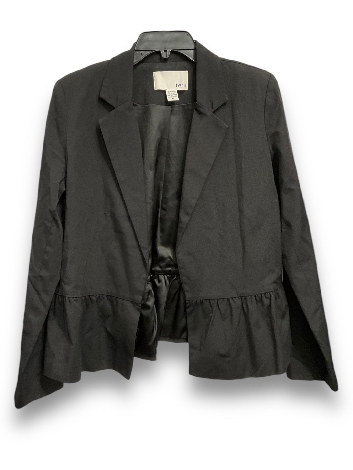 Blazer By Bar Iii In Black, Size: Xl