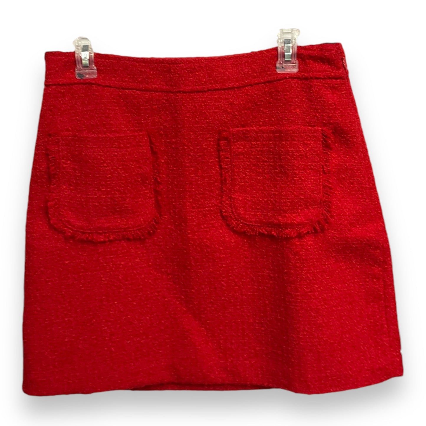 Skirt Mini & Short By Loft In Red, Size: M