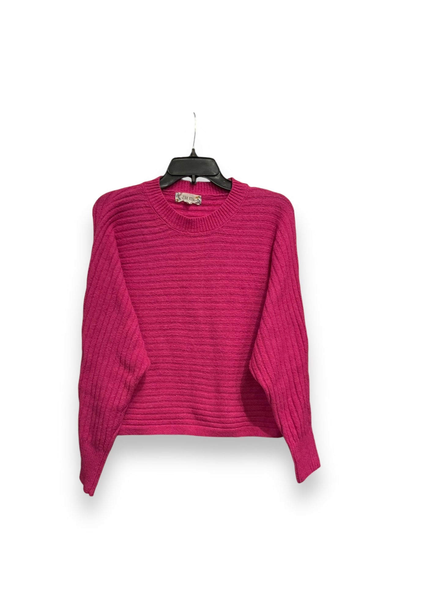 Sweater By Pink Rose In Pink, Size: S