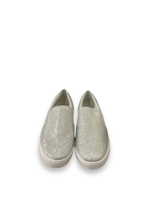 Shoes Flats By Michael By Michael Kors In Silver, Size: 7.5