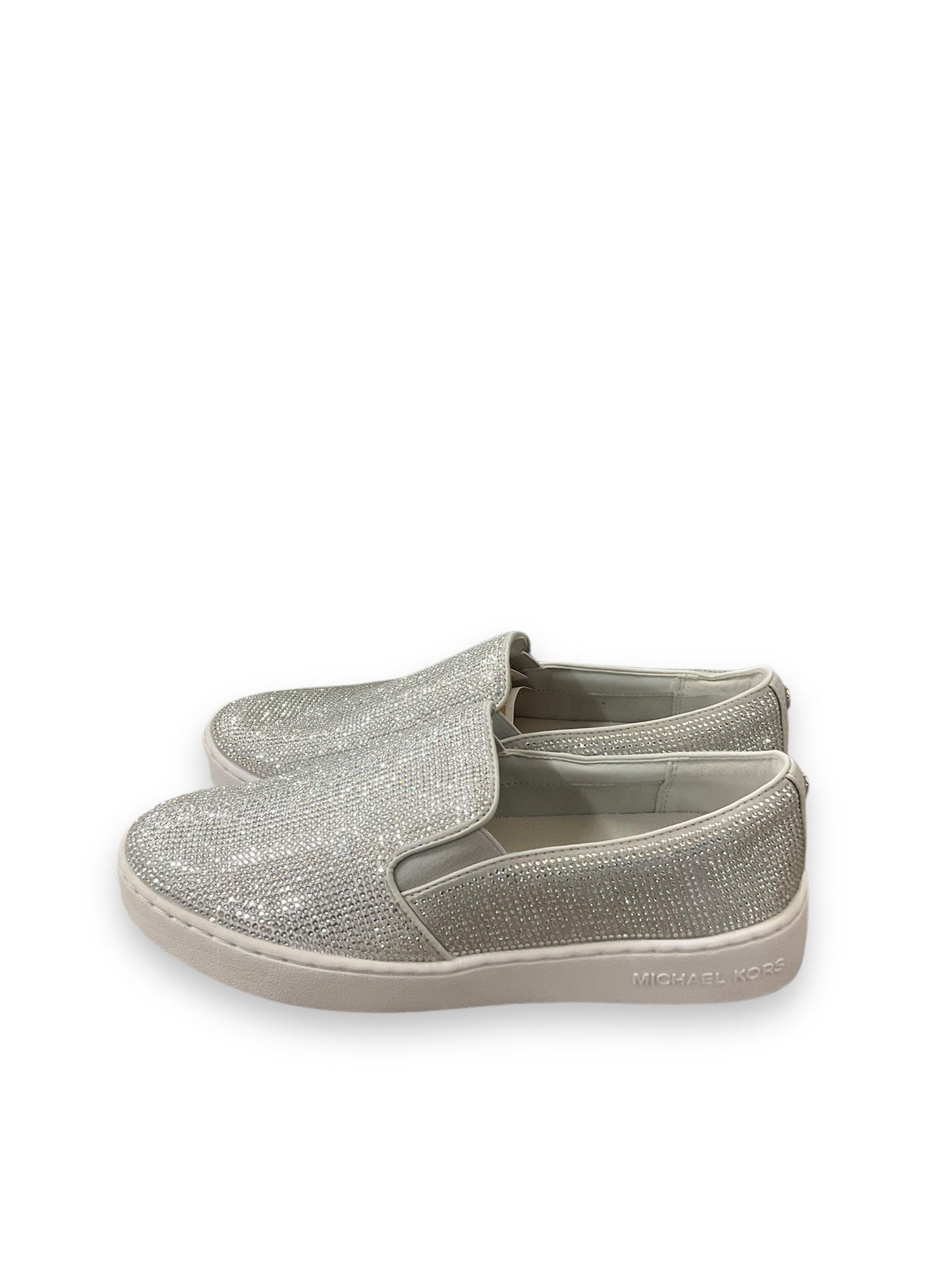 Shoes Flats By Michael By Michael Kors In Silver, Size: 7.5