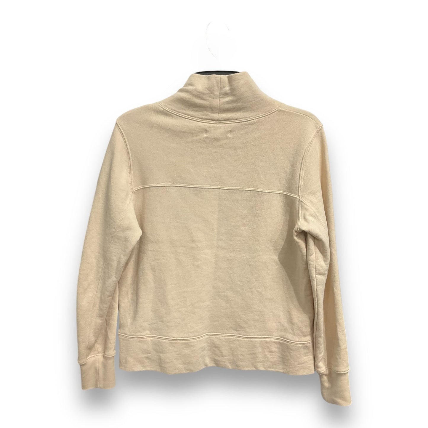 Top Long Sleeve By Madewell In Cream, Size: S