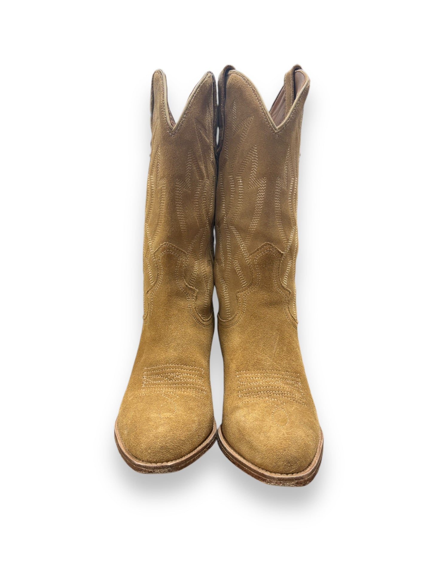 Boots Western By Sam Edelman In Tan, Size: 8.5