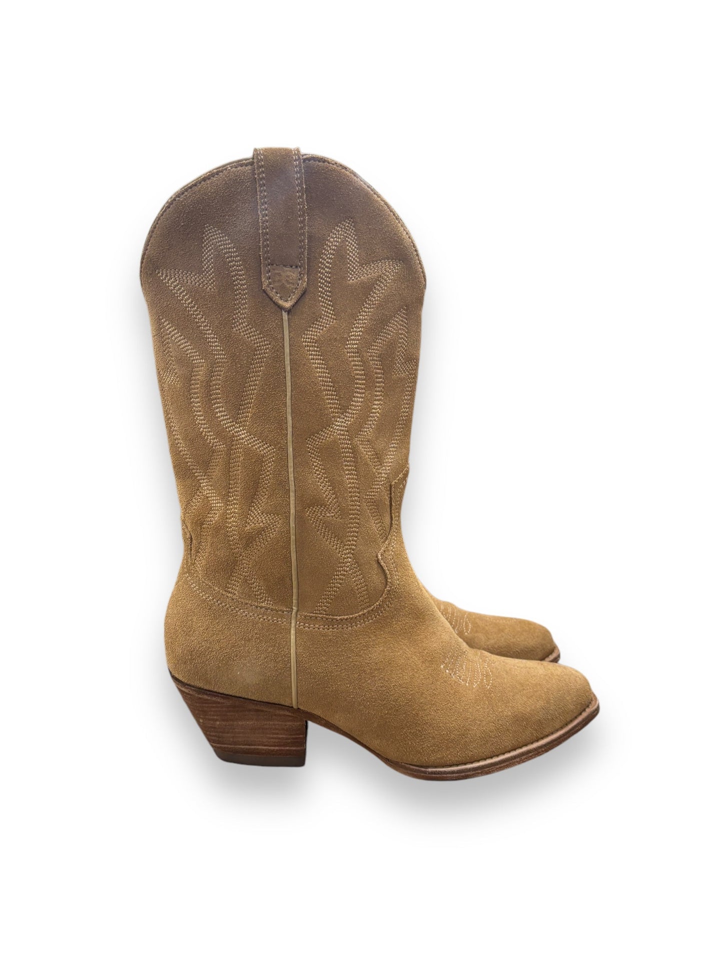 Boots Western By Sam Edelman In Tan, Size: 8.5