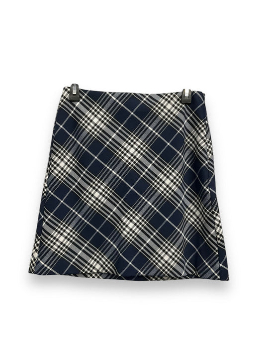 Skirt Mini & Short By Ann Taylor In Blue, Size: Xsp