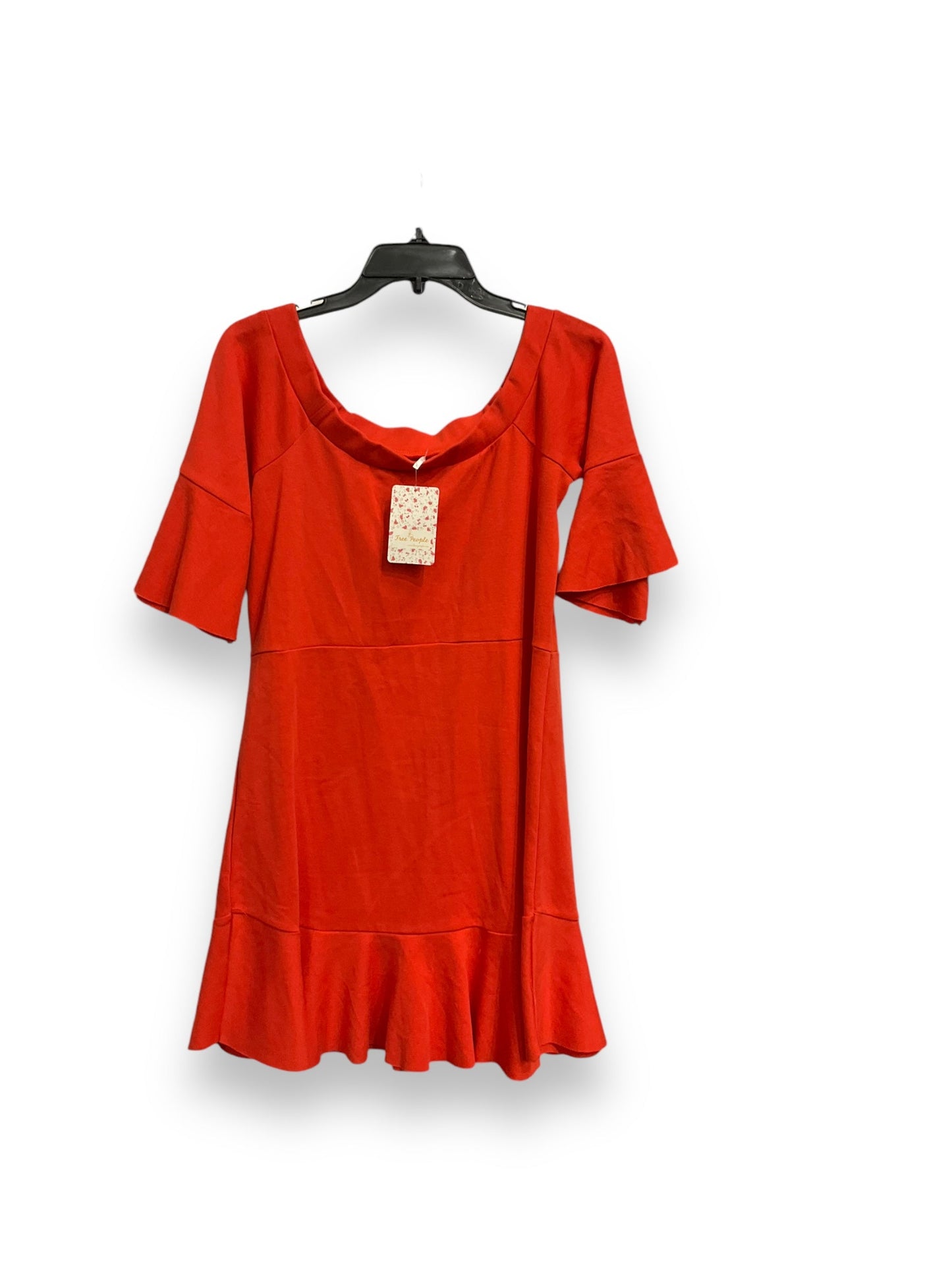 Dress Casual Midi By Free People In Orange, Size: L