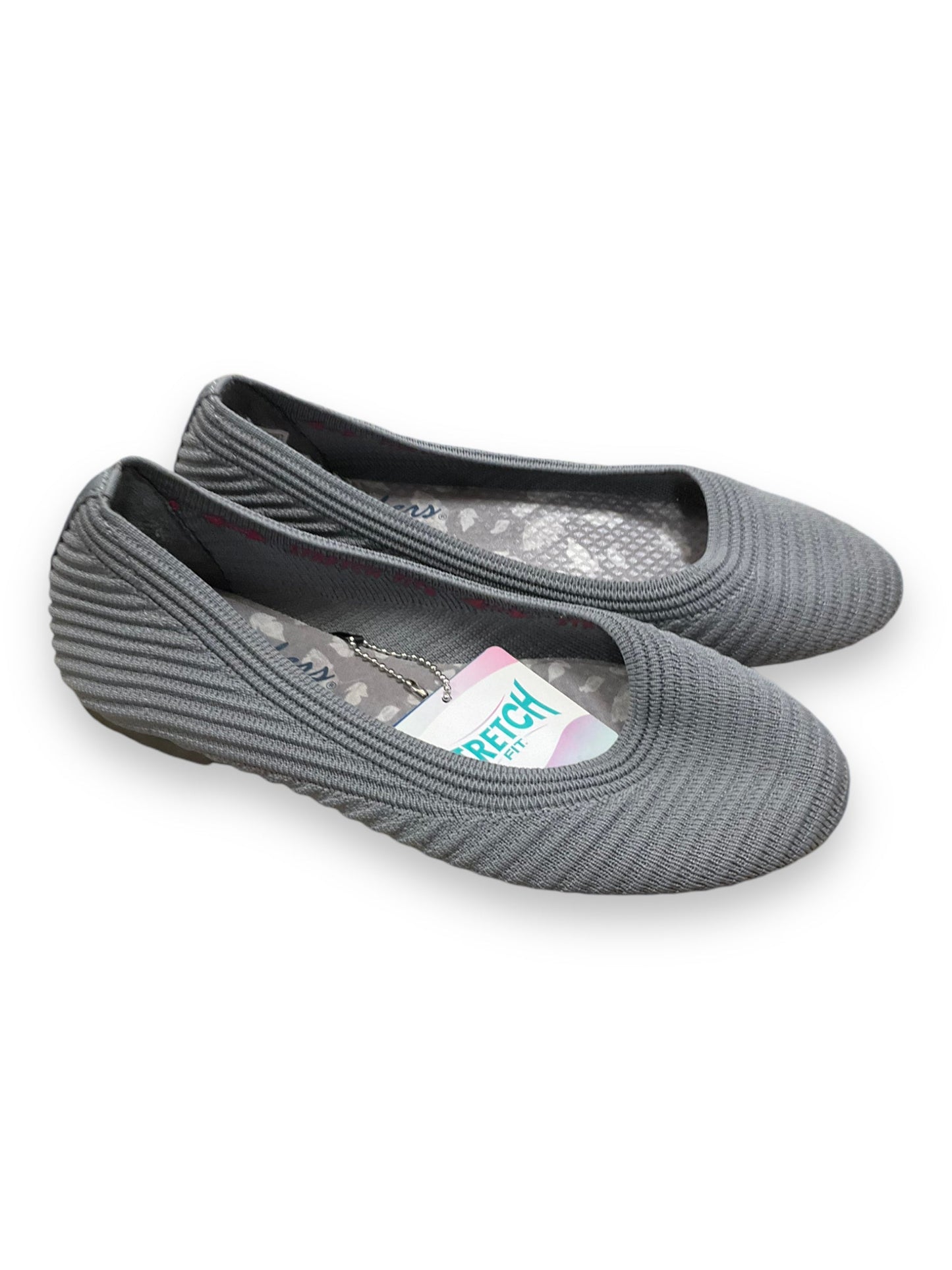 Shoes Flats By Skechers In Grey, Size: 6