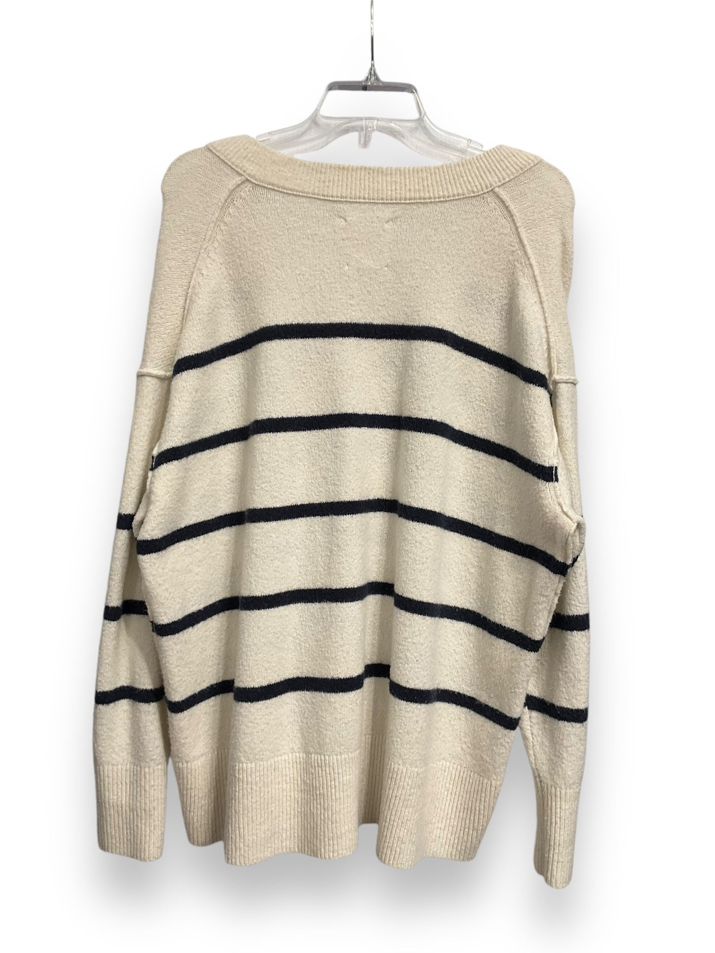 Sweater By Aerie In Striped Pattern, Size: M