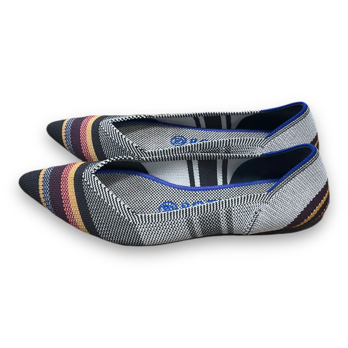 Shoes Flats By Rothys In Striped Pattern, Size: 6