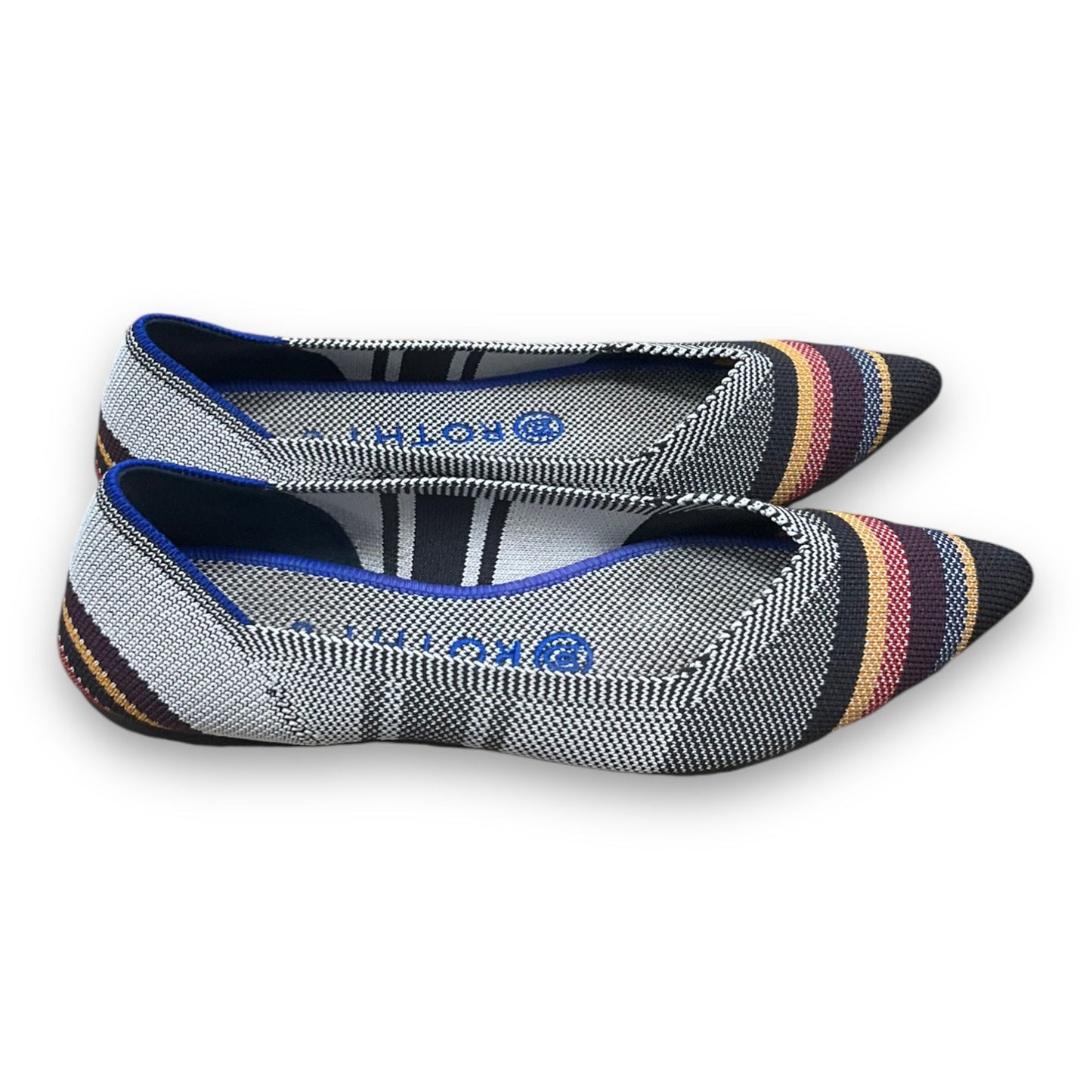 Shoes Flats By Rothys In Striped Pattern, Size: 6