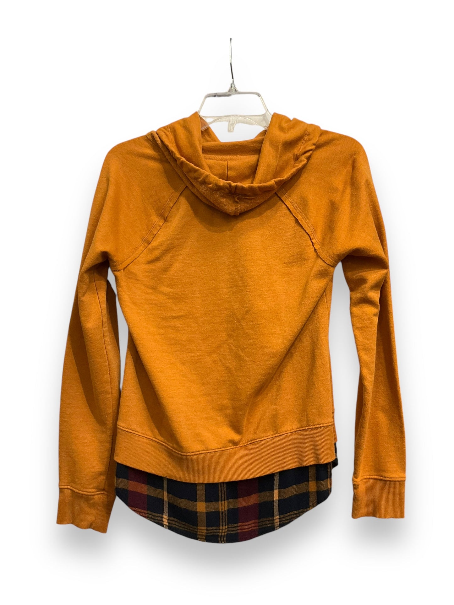 Top Long Sleeve By Maurices In Orange, Size: Xs