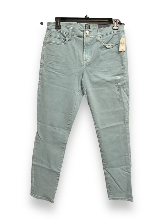 Jeans Skinny By Gap In Blue Denim, Size: 10