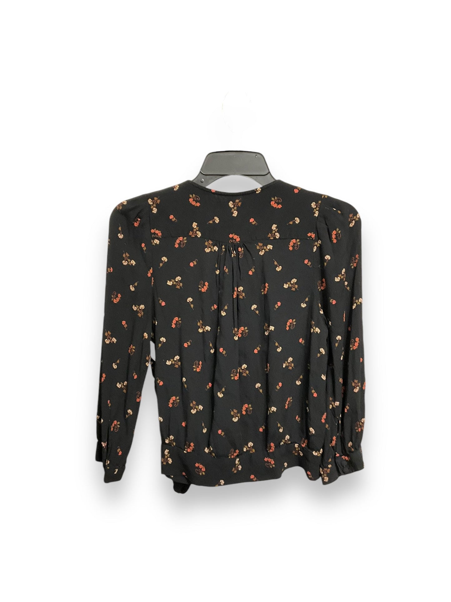 Top Long Sleeve By Madewell In Floral Print, Size: S