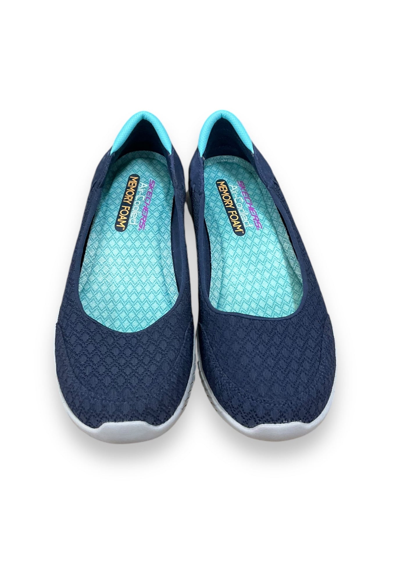 Shoes Flats By Skechers In Blue, Size: 7.5