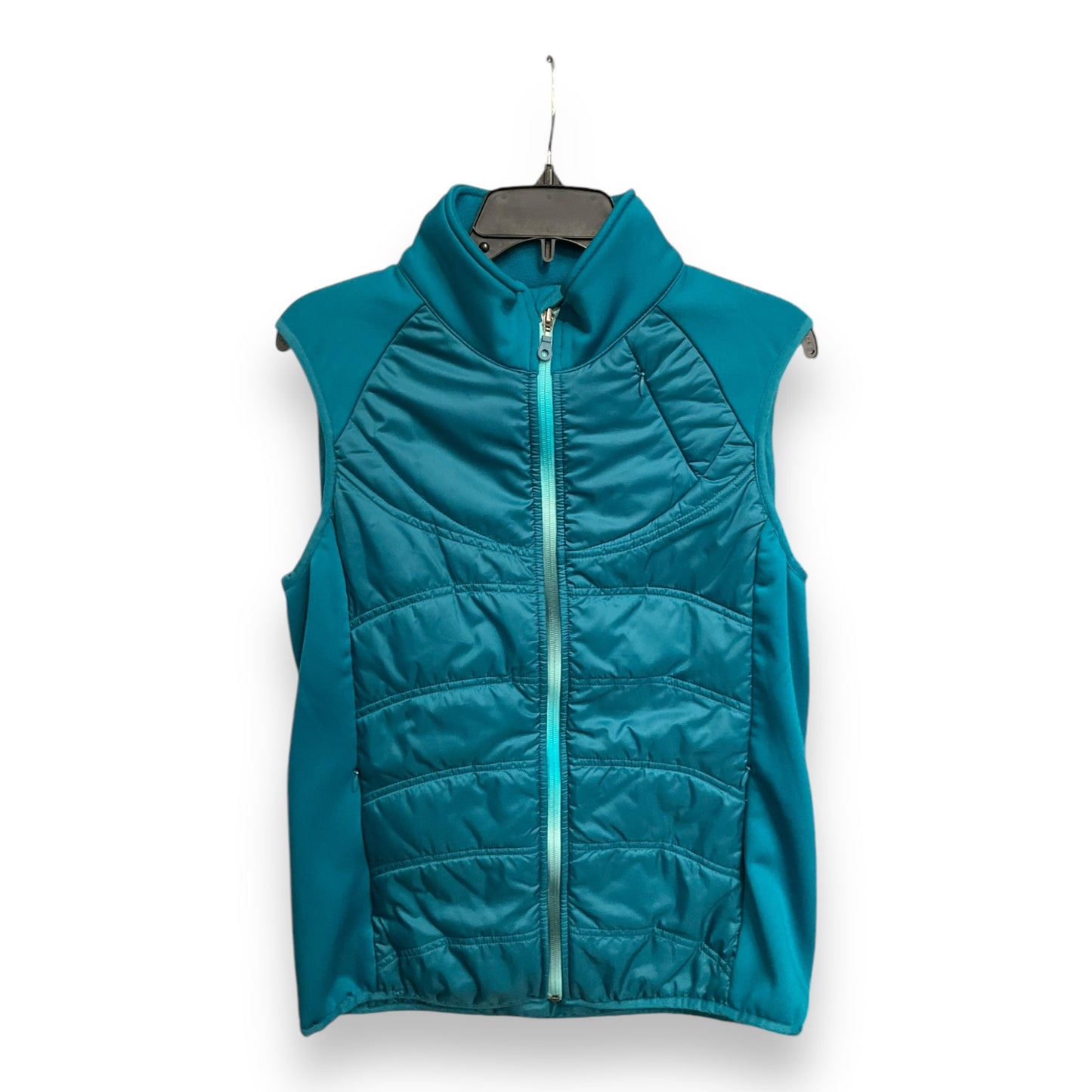 Vest Puffer & Quilted By Athleta In Teal, Size: L