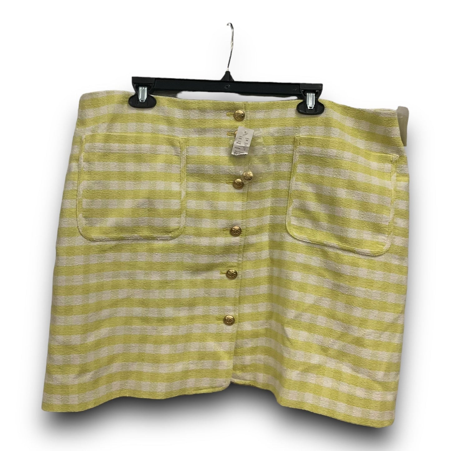 Skirt Mini & Short By J. Crew In Plaid Pattern, Size: 18