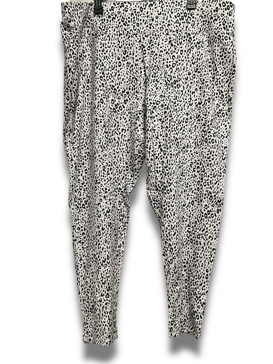 Pants Leggings By Clothes Mentor In Animal Print, Size: 2x