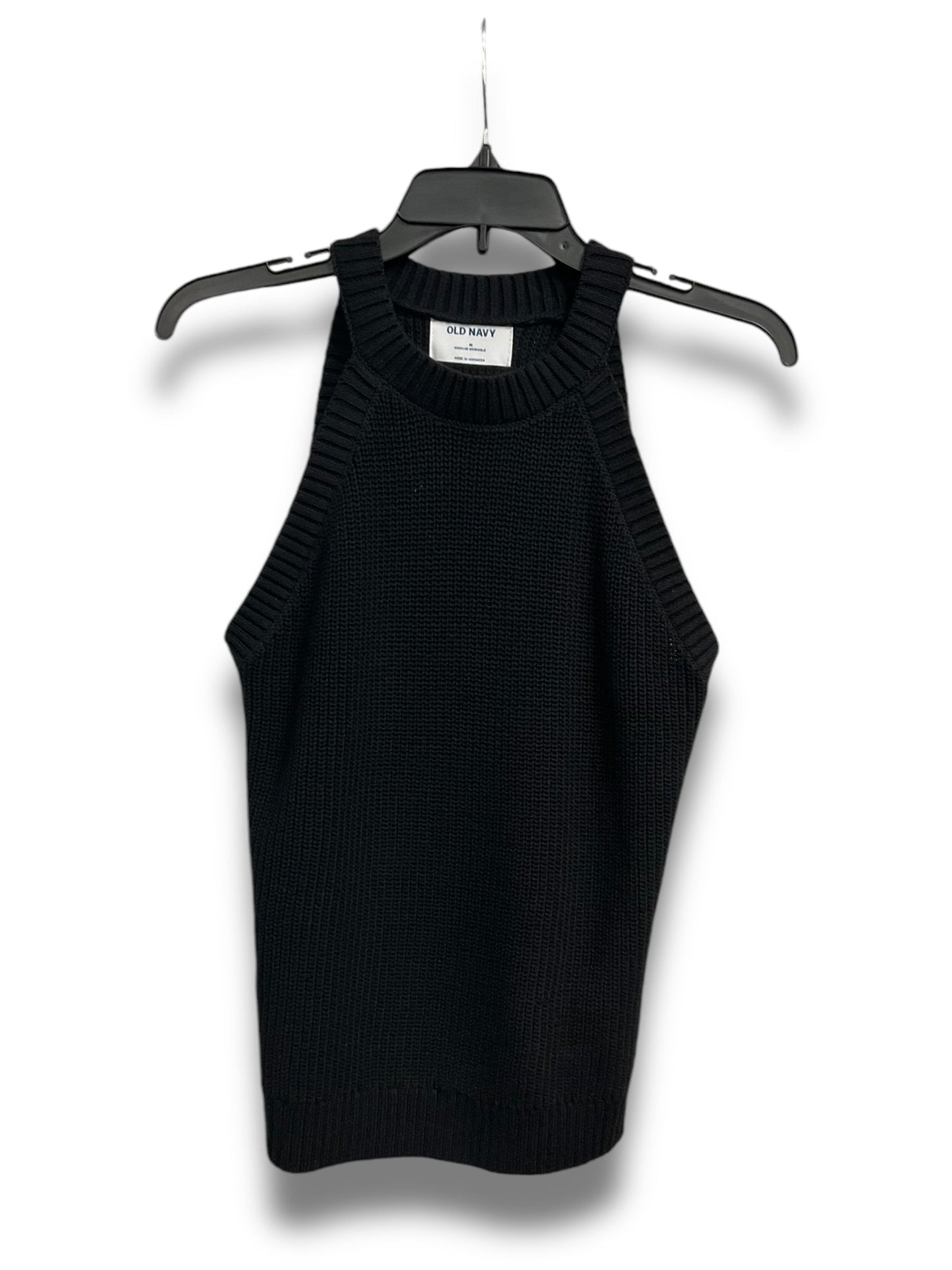 Top Sleeveless By Old Navy In Black, Size: M