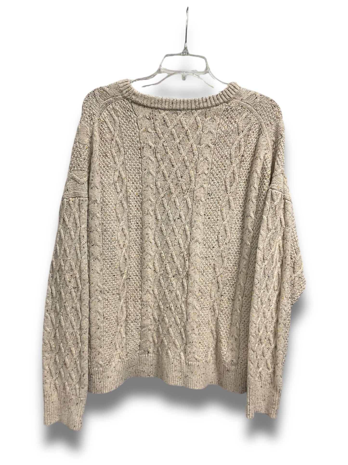 Sweater By J. Crew In Tan, Size: 2x