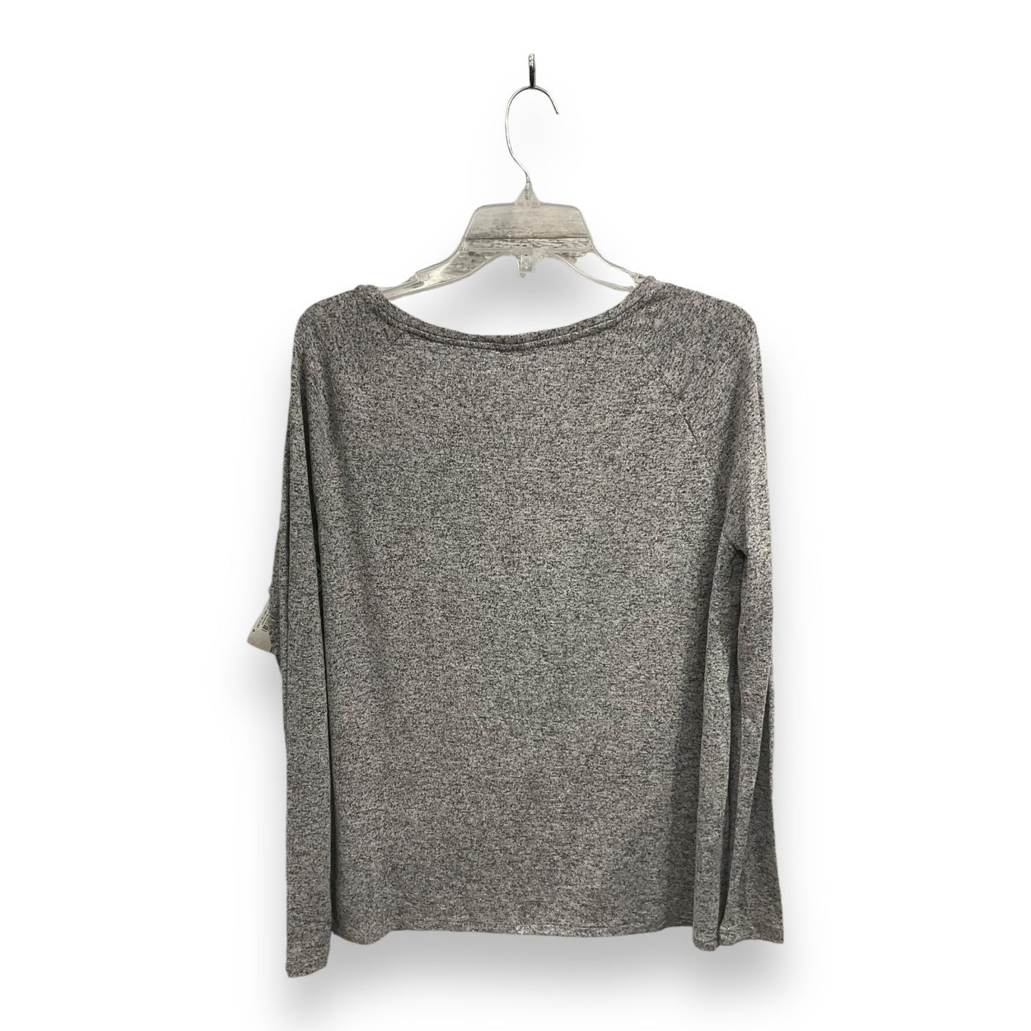 Top Long Sleeve Basic By Old Navy In Grey, Size: S