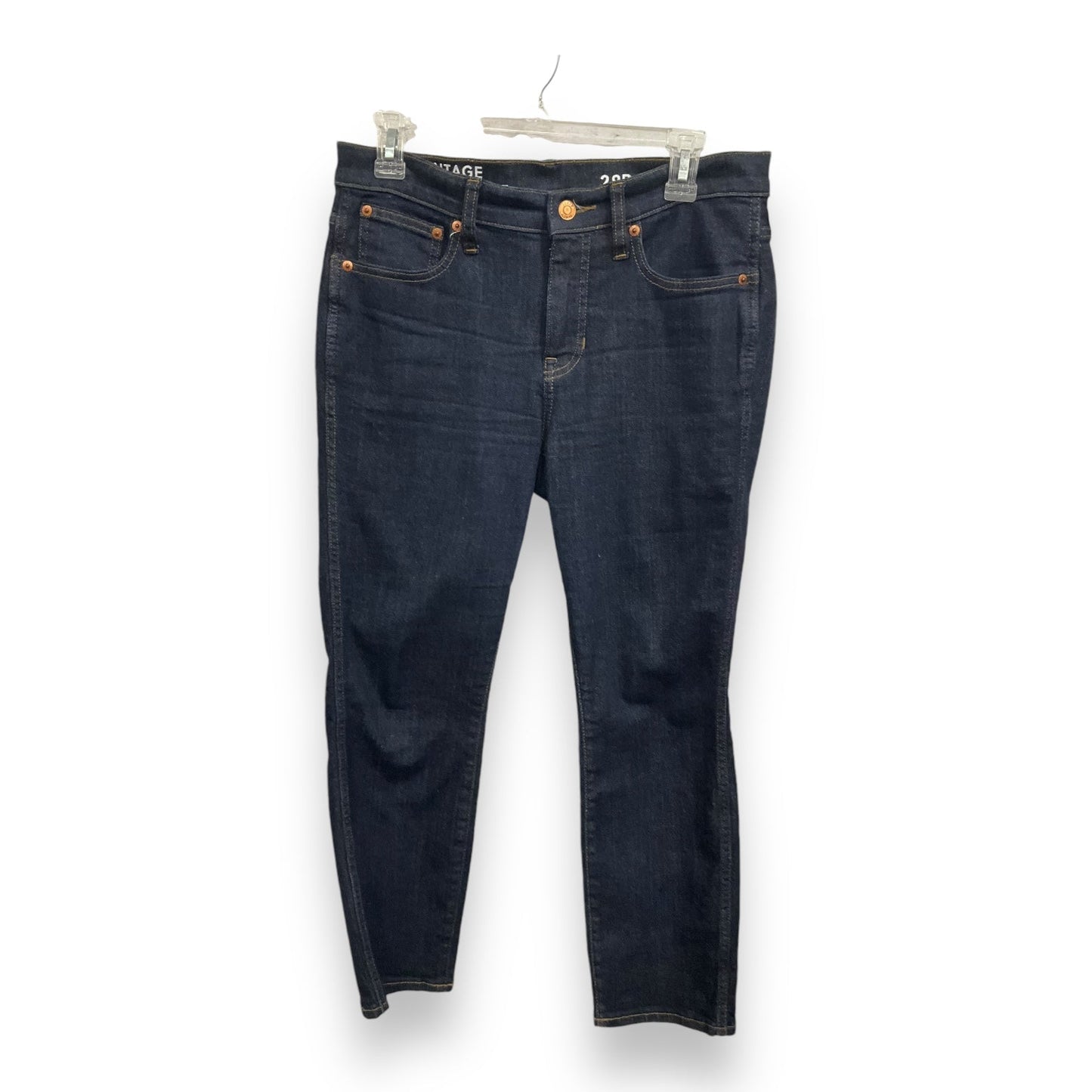 Jeans Straight By J. Crew In Blue Denim, Size: 6