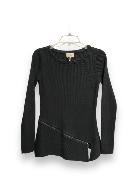 Top Long Sleeve By Laundry In Black, Size: S