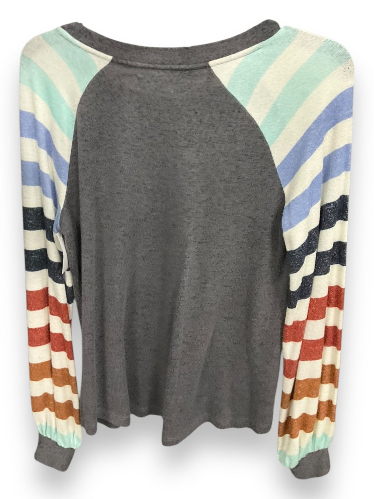 Top Long Sleeve By Maurices In Striped, Size: Xs