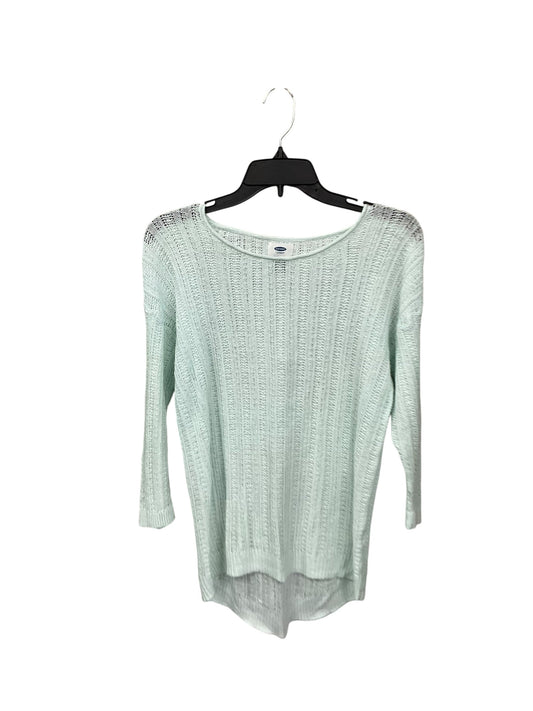 Top Long Sleeve By Old Navy In Green, Size: S