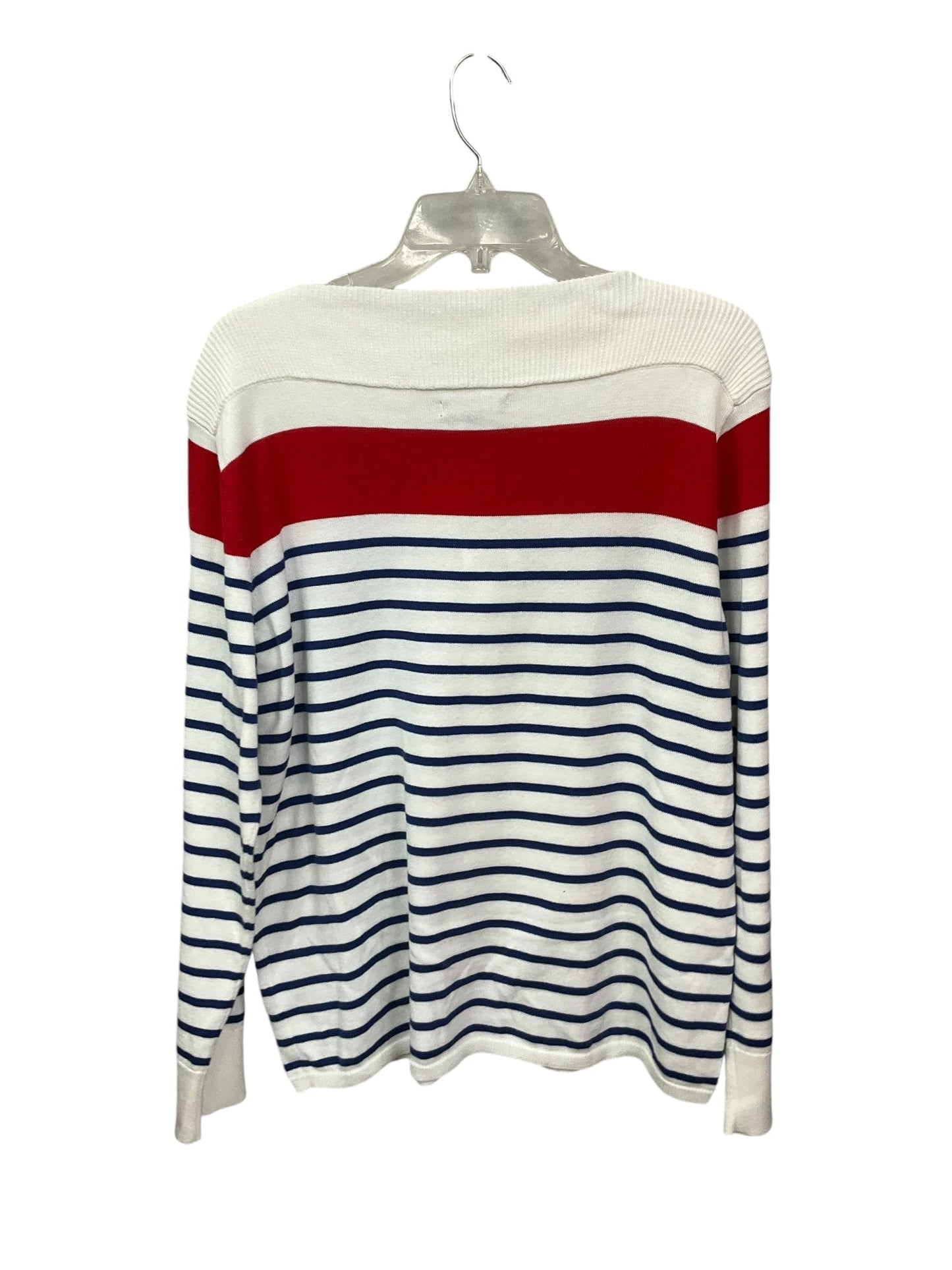 Sweater By Chaps In Striped Pattern, Size: Xl