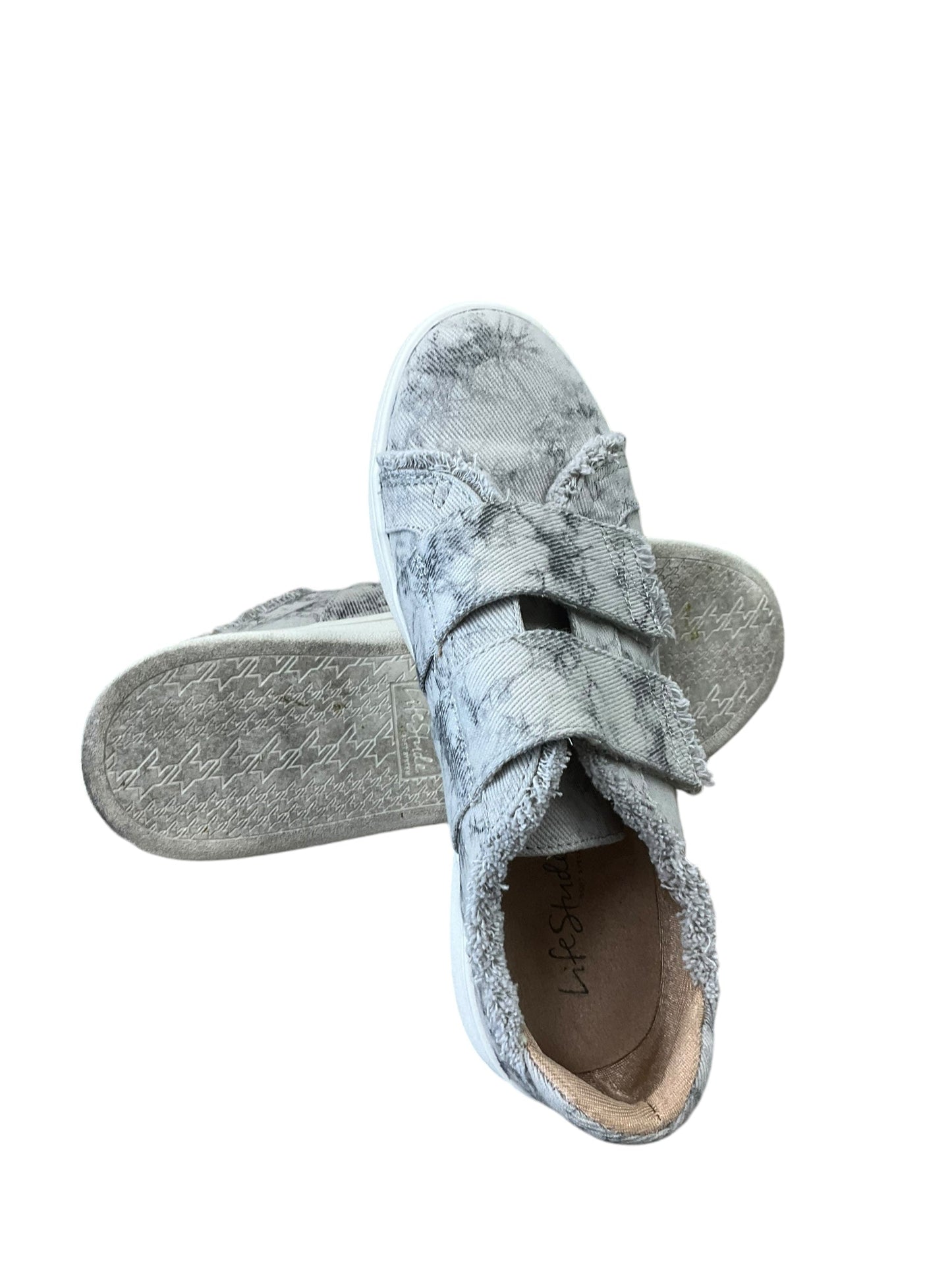 Shoes Sneakers By Life Stride In Grey, Size: 8.5