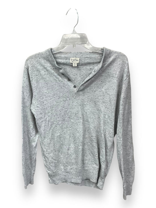 Top Long Sleeve By J. Crew In Grey, Size: S