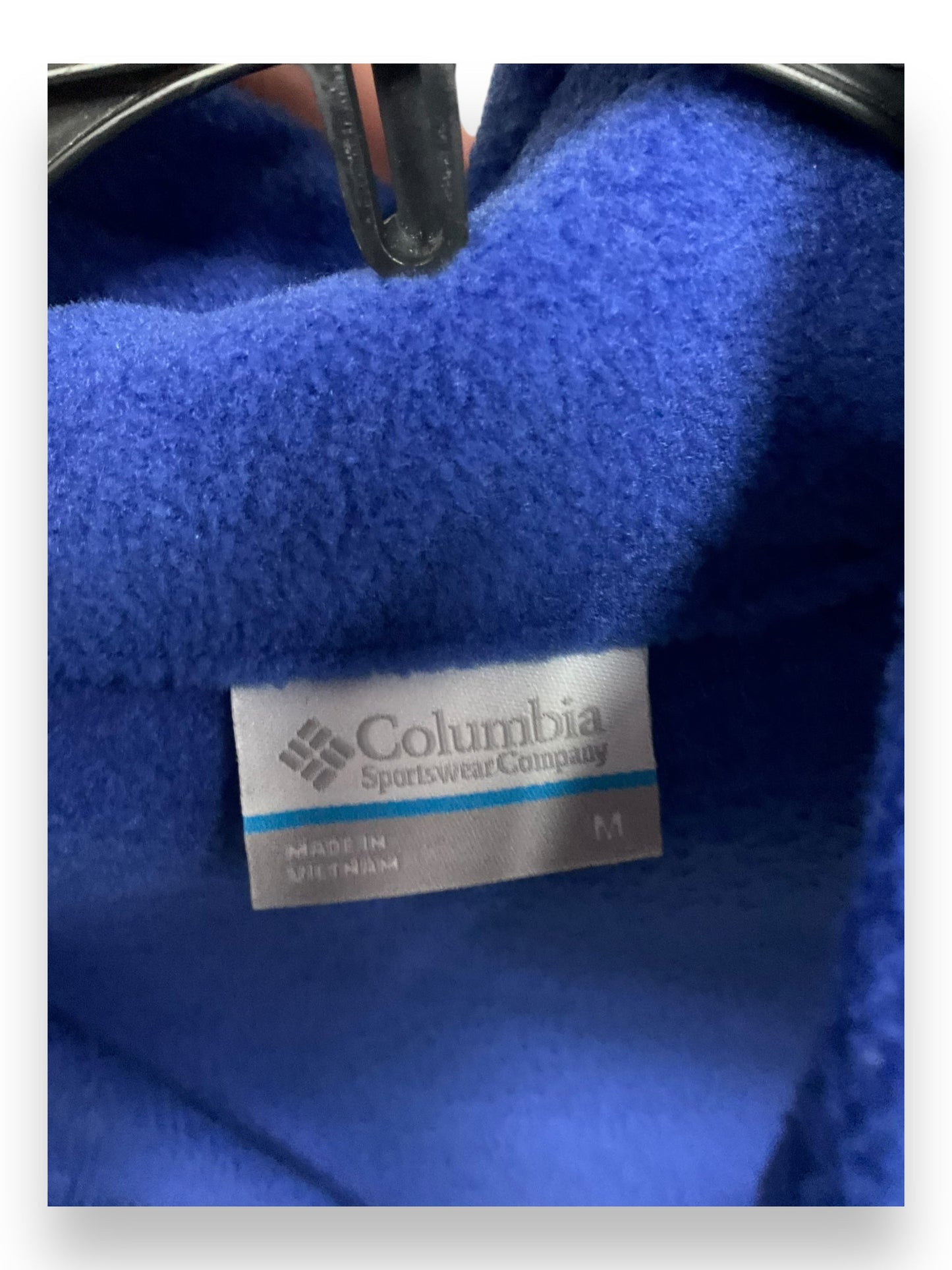 Jacket Fleece By Columbia In Blue, Size: M