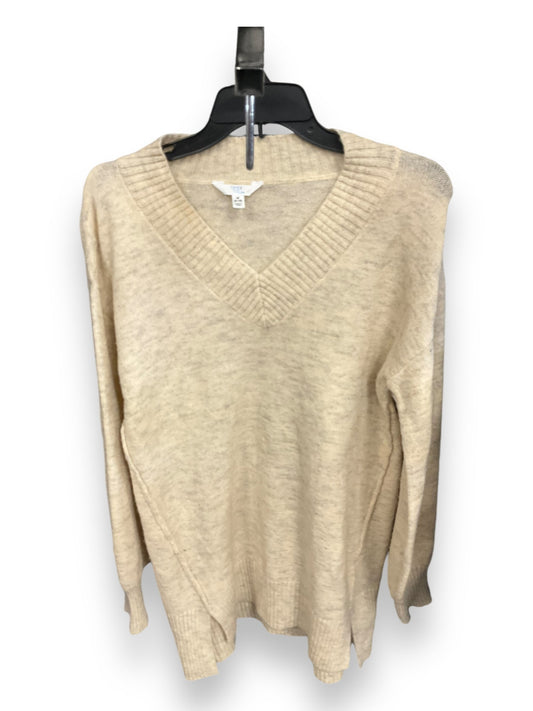 Sweater By Time And Tru In Ivory, Size: M