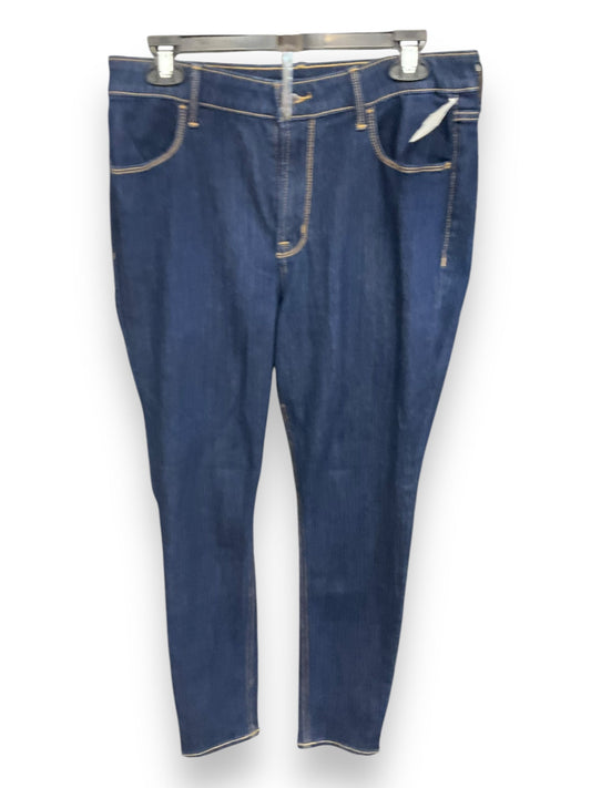 Jeans Skinny By Old Navy In Blue Denim, Size: 12