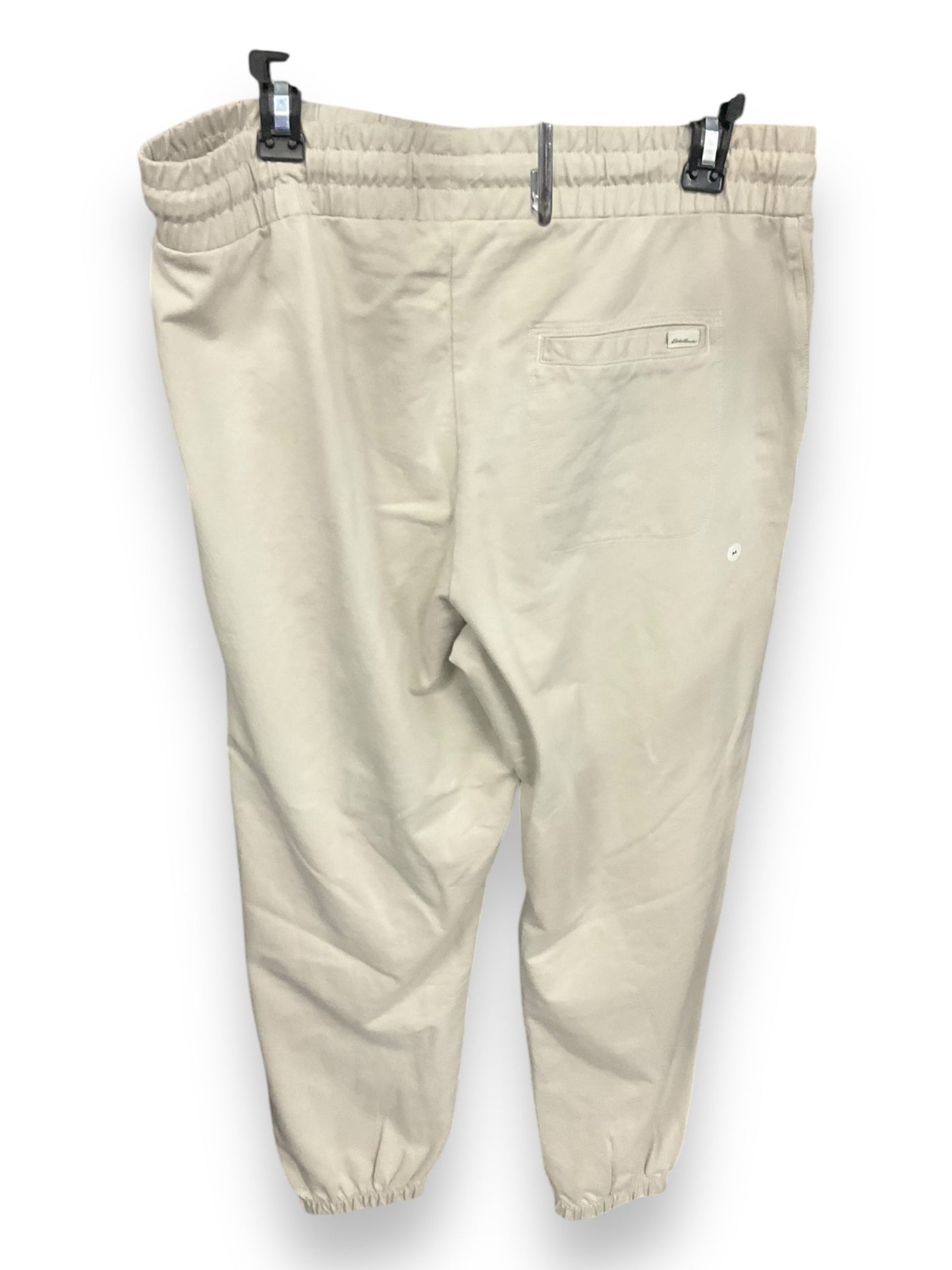 Athletic Pants By Eddie Bauer In Beige, Size: M