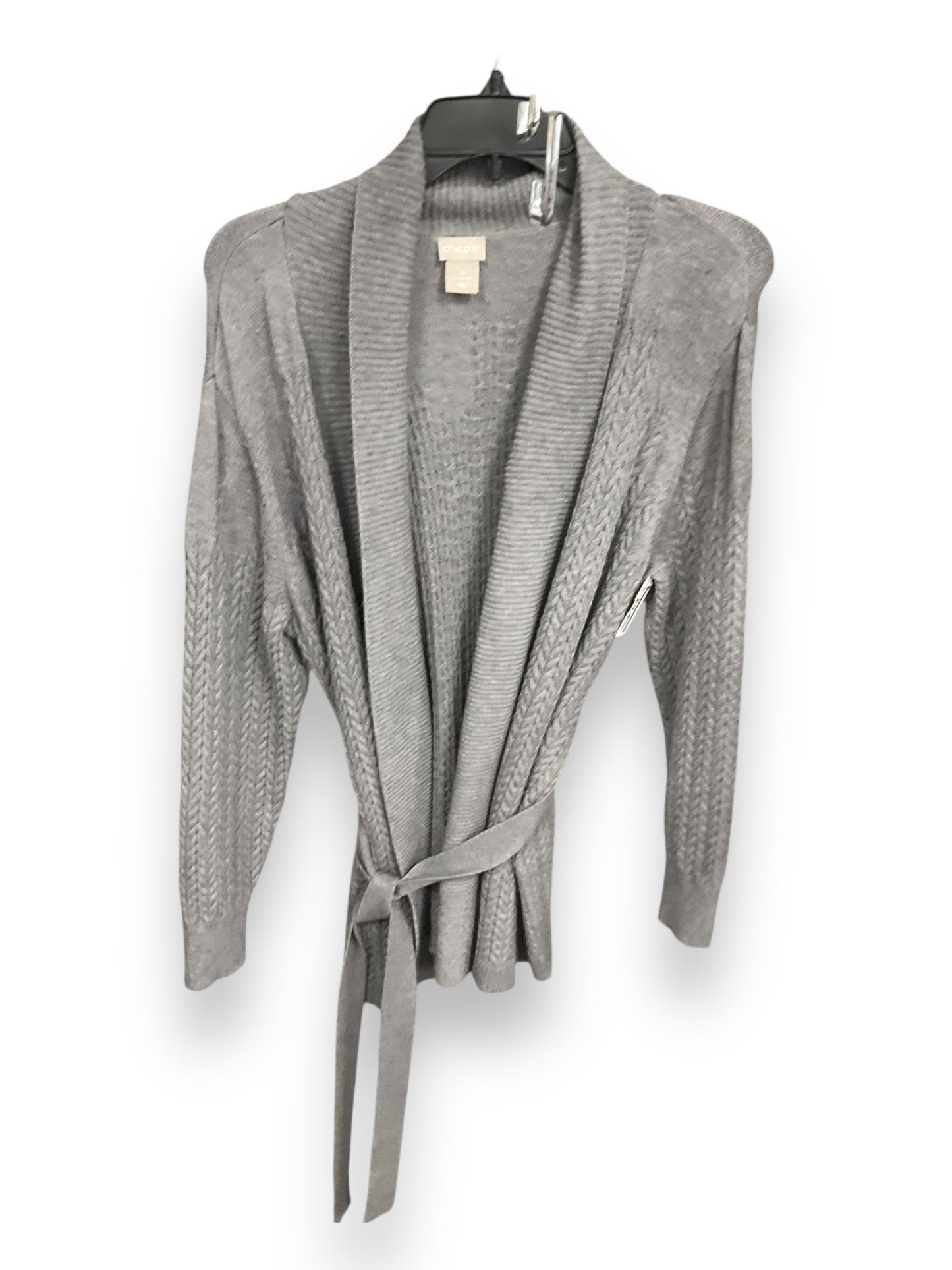 Cardigan By Chicos In Grey, Size: M