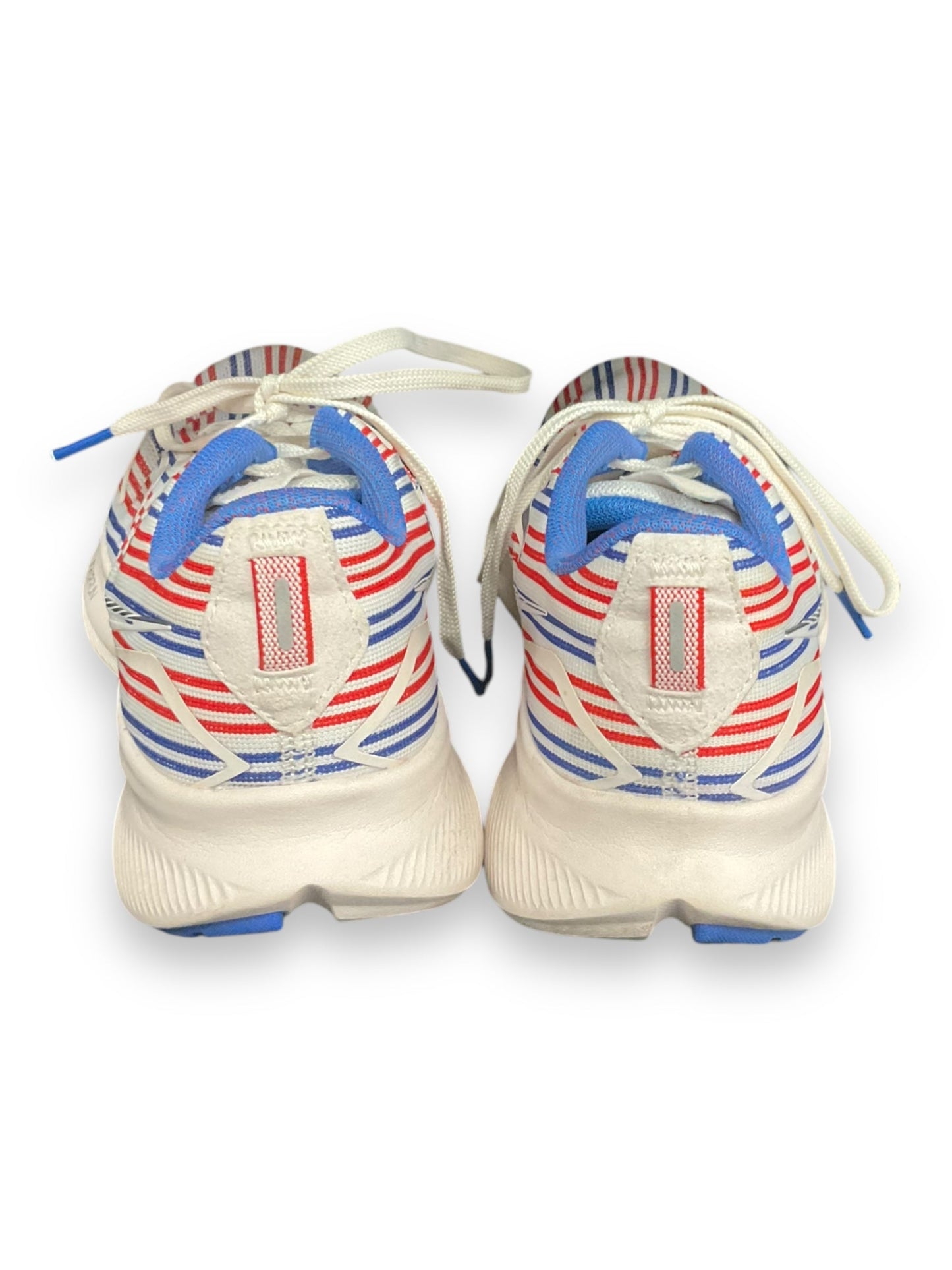 Shoes Sneakers By Clothes Mentor In Blue & Red & White, Size: 7.5