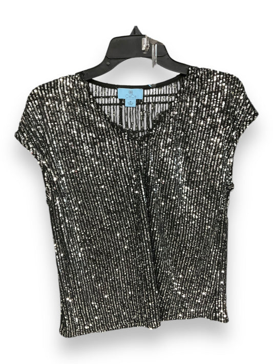 Top Sleeveless By Cece In Black, Size: M