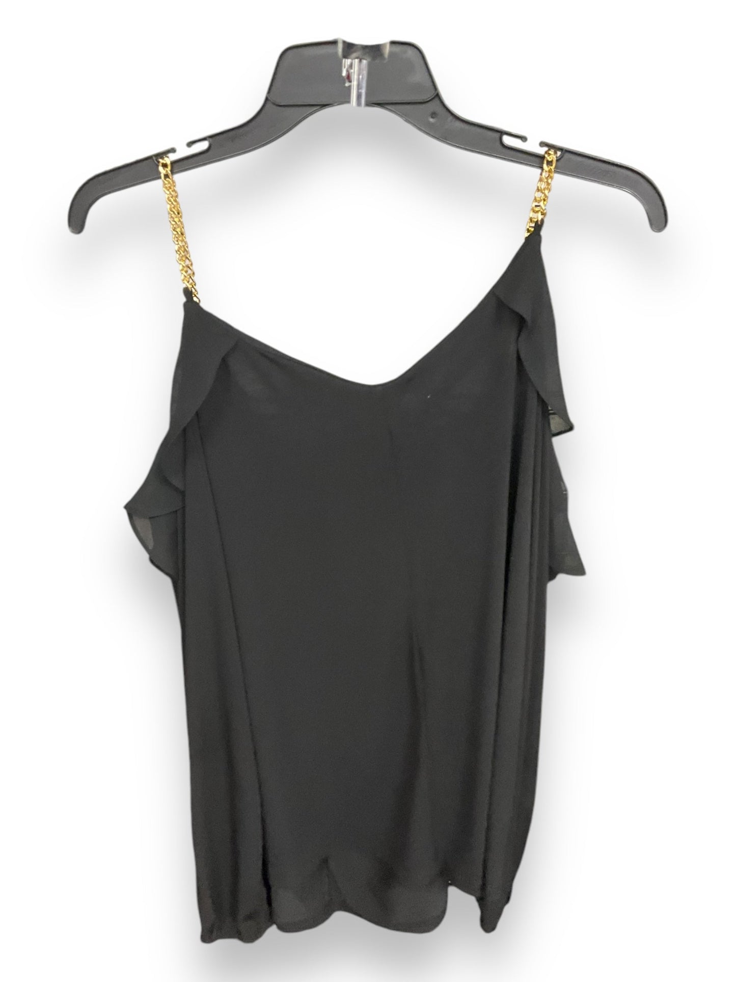 Top Long Sleeve By Michael By Michael Kors In Black, Size: L